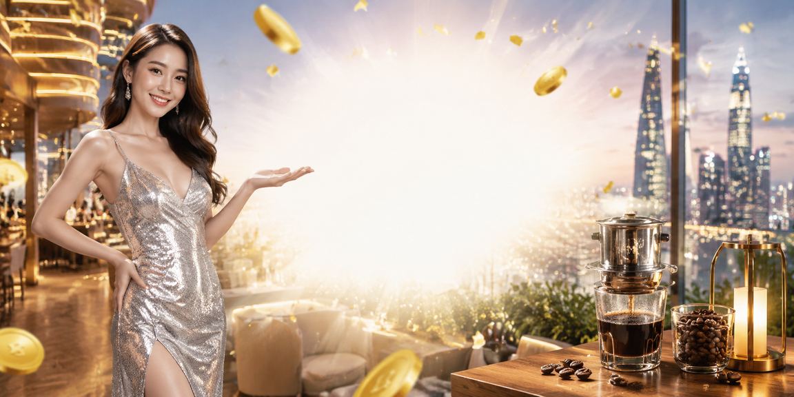 Không gian casino cá cược sôi động đặc trưng Việt Nam với ánh đèn rực rỡ